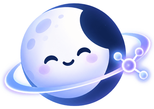 Moonim, the moon mascot of Moonim-S1